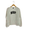ハフ HUF ARCH DRAWCORD CREW アーチ ドローコードデザイン クルーネック長袖Tシャツ カットソー メンズ  M